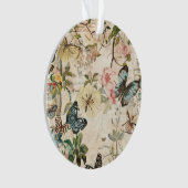  Vlinders en Bloemen Ornament (voorkant)