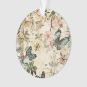  Vlinders en Bloemen Ornament (voorkant)