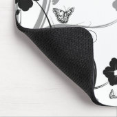 Vlinders en Bloemen, Persoonlijke Muismat (Hoek)