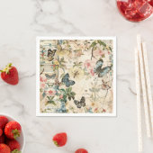  Vlinders en Bloemen Servet (Insitu)