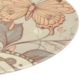 Vlinders en bloemen snijplank (Hoek)