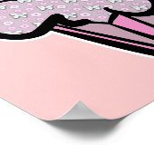 vlinders en bloemkool poster (Hoek)