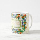vlinders en bloesems koffiemok (Voorkant rechts)