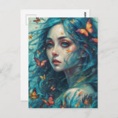 Vlinders en Blues Series 1 Briefkaart (Voorkant / Achterkant)