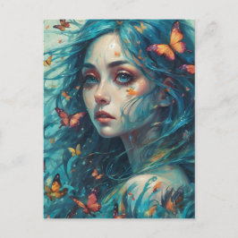 Vlinders en Blues Series 1 Briefkaart
