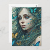 Vlinders en Blues Series 2 Briefkaart (Voorkant / Achterkant)