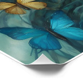 Vlinders en Blues Series 2 Perfect Poster (Hoek)