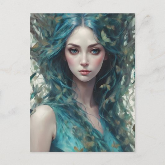 Vlinders en Blues Series 4 Briefkaart (Voorkant)