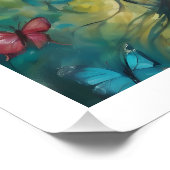 Vlinders en Blues Series 8 Perfect Poster (Hoek)