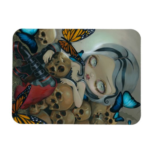 "Vlinders en Botten" Magneet (Horizontaal)