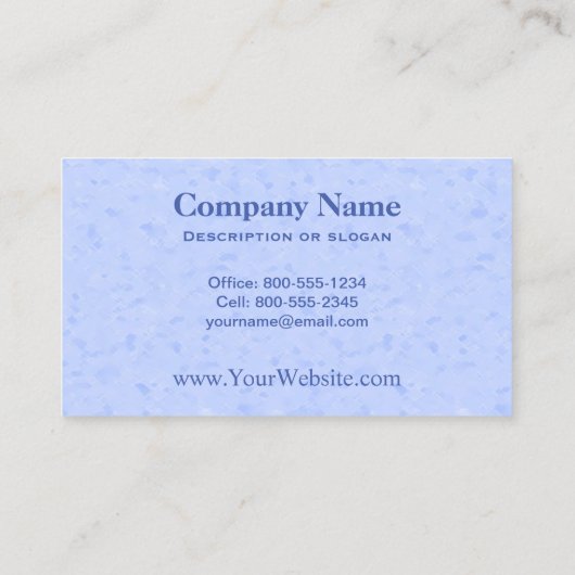 vlinders en Daisies Spring Garden Visitekaartje (Achterkant)