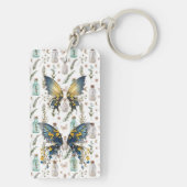 Vlinders en drankjes sleutelhanger (achterkant)