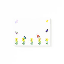 Vlinders en een fee Post-it® notes