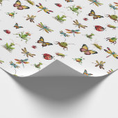 Vlinders en Insecten Cadeaupapier (Hoek)