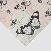 Vlinders en insecten tissuepapier (Detail)