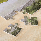 vlinders en lichte oude illustratie legpuzzel (Zijkant)