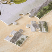 vlinders en lichte oude illustratie legpuzzel (Zijkant)