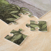 vlinders en lichte oude illustratie legpuzzel (Zijkant)