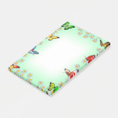Vlinders en Madeliefjes Post-it® Notes (Schuin)