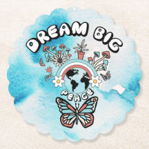 Vlinders en paddenstoelen Droom Grote positieve in