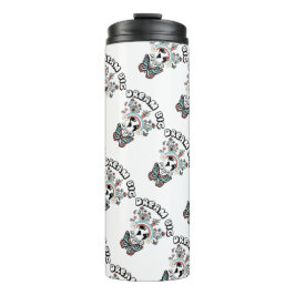 Vlinders en paddenstoelen Droom Grote positieve in Thermosbeker