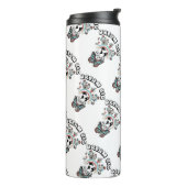 Vlinders en paddenstoelen Droom Grote positieve in Thermosbeker (Gedraaid links)