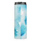 Vlinders en paddenstoelen Droom Grote positieve in Thermosbeker (Achterkant)