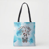 Vlinders en paddenstoelen Droom Grote positieve in Tote Bag (Voorkant)