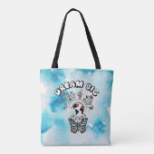 Vlinders en paddenstoelen Droom Grote positieve in Tote Bag (Achterkant)