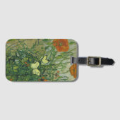 Vlinders en papavers | Vincent van Gogh Bagagelabel (Voorkant (horizontaal))