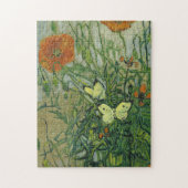 Vlinders en papavers | Vincent van Gogh Legpuzzel (Verticaal)