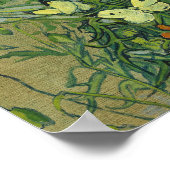 Vlinders en papavers | Vincent van Gogh Poster (Hoek)