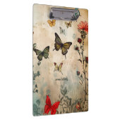 Vlinders en Rode Hart Klembord (Rechts)