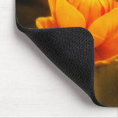 Vlinders en Roos Mousepad Muismat (Hoek)