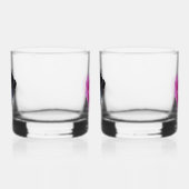 Vlinders en Rozen Whisky Glas (Links)