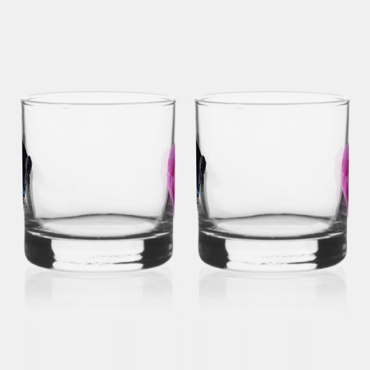 Vlinders en Rozen Whisky Glas (Links)