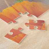 Vlinders en Sinaasappelklaprozen Botanisch Legpuzzel (Zijkant)