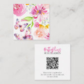 Vlinders en slaapliedjes Register Informatiekaartje (Voorkant / Achterkant)