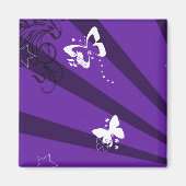 Vlinders en sterren 6 magneet (Voorkant)