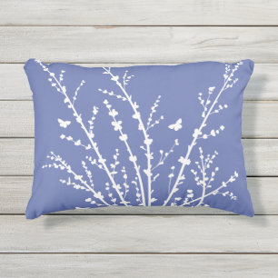 Vlinders en takken Aangepaste kleuren Buitenkussen
