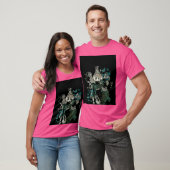 Vlinders en tuin t-shirt (Unisex)