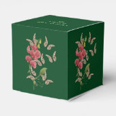 Vlinders En Zoete Erwtbloem Persoonlijk  Bedankdoosjes (Achterkant)