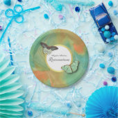 Vlinders en zuidwestelijke kleuren Quinceanera Papieren Bordje (Feest)