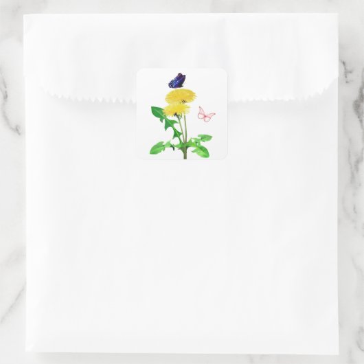 Vlinders envelop afdichtingen Stickers (Tas)