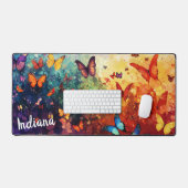 vlinders etherisch schilderij gepersonaliseerd bureaumat (Keyboard & Muis)