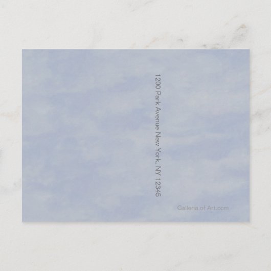 Vlinders & Feeën ~ Ansichtkaart / Uitnodigingen (Achterkant)