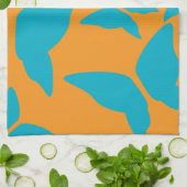 Vlinders Fel Eclectische Keuken Theedoek (Gevouwen)