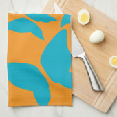 Vlinders Fel Eclectische Keuken Theedoek (Quarter Fold)