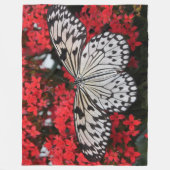 Vlinders Fleece Deken (Voorkant)