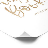  Vlinders Gastenboek Baby shower Sign Foto Afdruk (Hoek)